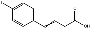 3-Butenoic acid, 4-(4-fluorophenyl)- 化学構造式