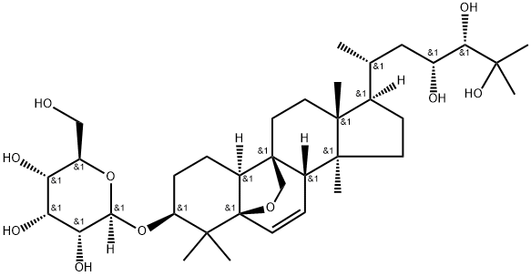 カラビロシドIX 化学構造式