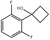 Cyclobutanol, 1-(2,6-difluorophenyl)- Structure