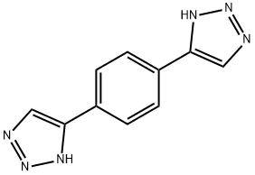 1,4-di(1H-1,2,3-triazol-5-yl)benzene, 935747-92-5, 结构式