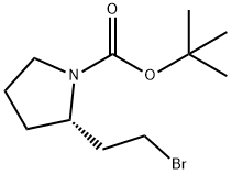 1-Pyrrolidinecarboxylic acid, 2-(2-bromoethyl)-, 1,1-dimethylethyl ester, (2S)-|//