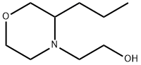 4-Morpholineethanol, 3-propyl- 化学構造式