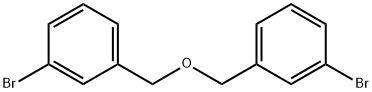 Benzene, 1,1'-[oxybis(methylene)]bis[3-bromo- 化学構造式