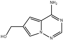 Pyrrolo[2,1-f][1,2,4]triazine-6-methanol, 4-amino-,939807-71-3,结构式