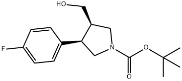 939823-88-8 反式-3-(4-氟苯基)-4-(羟甲基)吡咯烷-1-羧酸叔丁酯