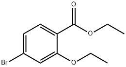 Benzoic acid, 4-bromo-2-ethoxy-, ethyl ester Struktur