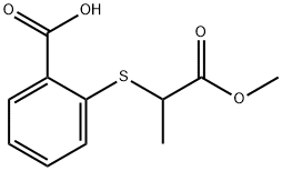 2-[(1-甲氧基-1-氧代丙-2-基)硫烷基]苯甲酸,941395-11-5,结构式