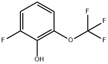 2-氟-6-三氟甲氧基苯酚, 942618-24-8, 结构式