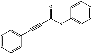 2-Propynamide, N-methyl-N,3-diphenyl- Structure