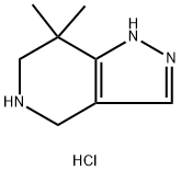 943145-91-3 7,7-Dimethyl-4,5,6,7-tetrahydro-1H-pyrazolo[4,3-c]pyridine dihydrochloride