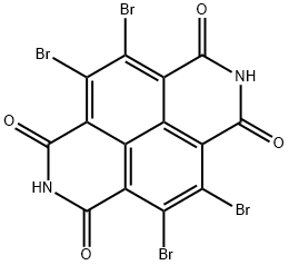 4,5,9,10-Tetrabromobenzo[lmn][3,8]phenanthroline-1,3,6,8(2H,7H)-tetrone Structure