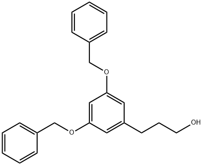 Benzenepropanol, 3,5-bis(phenylmethoxy)-,94339-31-8,结构式