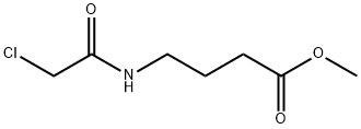methyl 4-(2-chloroacetamido)butanoate Structure