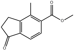 1H-Indene-5-carboxylic acid, 2,3-dihydro-4-methyl-1-oxo-, methyl ester|4-甲基-1-氧代-2,3-二氢-1H-茚-5-羧酸甲酯