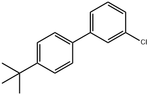 4'(tert-butyl)-3-chloro-1,1'-biphenyl Structure