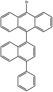 9-BROMO-10-(4-PHENYLNAPHTHYL-1-YL)ANTHRACENE,944801-28-9,结构式