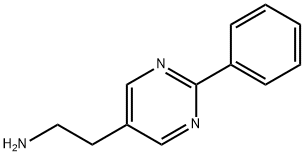 2-(2-Phenylpyrimidin-5-yl)ethanamine Structure