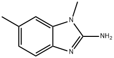 1,6-DiMethyl-1H-benzo[d]iMidazol-2-aMine Structure