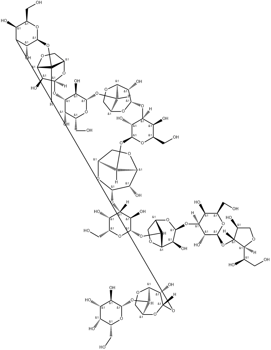 琼胶十二糖醇, 945616-74-0, 结构式