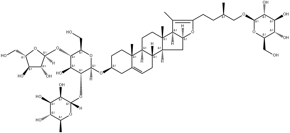 伪原皂苷PA,945865-37-2,结构式