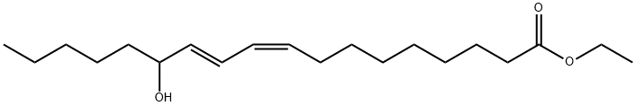 Ethyl (9Z,11E)-13-
hydroxyoctadeca-9,11-dienoate Struktur