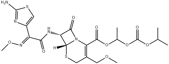 头孢泊肟酯杂质D, 947692-13-9, 结构式