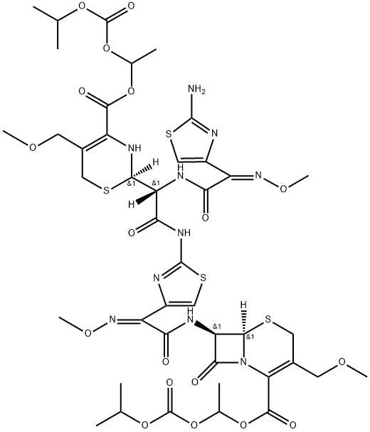 Cefpodoxime Proxetil 4,7-seco-Dimer Structure