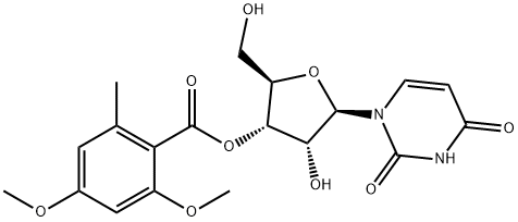 Uridine, 3'-(2,4-dimethoxy-6-methylbenzoate),948574-00-3,结构式