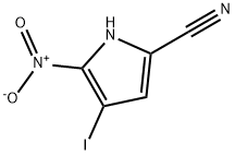 4-Iodo-5-nitro-1H-pyrrole-2-carbonitrile 结构式