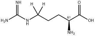 [2H2]-精氨酸, 948897-71-0, 结构式