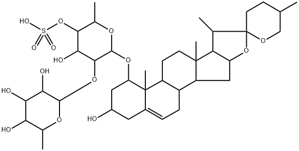 Glycoside O-4|麦冬皂苷B单硫酸酯