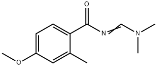 Methanimidamide, N'-(4-methoxy-2-methylbenzoyl)-N,N-dimethyl- 结构式