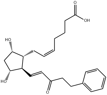 15-keto-17-phenyl trinor Prostaglandin F2α,949564-89-0,结构式