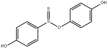 S-(4-羟基苯基)4-羟基苯磺基硫代酸酯 结构式