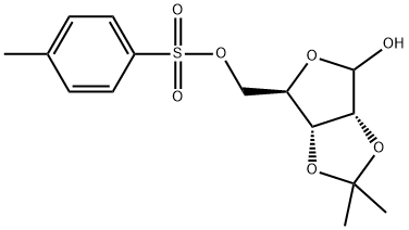 2,3-ISOPROPYLIDENE-5-TOS D-RIBOSE 化学構造式