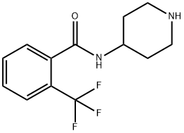 N-(Piperidin-4-Yl)-2-(Trifluoromethyl)Benzamide Hydrochloride(WXC03187) Struktur