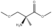 methyl 2-amino-3-methoxy-2-methylpropanoate Structure