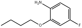 Benzenamine, 2-butoxy-4-fluoro- 结构式