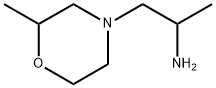 4-Morpholineethanamine,α,2-dimethyl- Structure