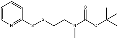 tert-butyl N-methyl-N-[2-(pyridin-2-yldisulfanyl)ethyl]carbamate,954376-25-1,结构式