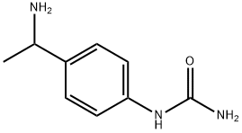 4-(1-aminoethyl)phenyl]urea Structure