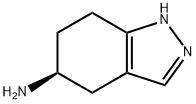 1H-Indazol-5-amine, 4,5,6,7-tetrahydro-, (5S)-,955406-59-4,结构式