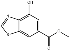 6-Benzothiazolecarboxylic acid, 4-hydroxy-, methyl ester,955886-86-9,结构式