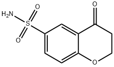 4-Oxo-3,4-dihydro-2H-1-benzopyran-6-sulfonamide Structure