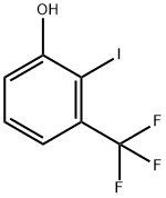 2-碘-3-(三氟甲基)苯酚, 956219-19-5, 结构式