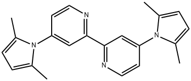 4,4'-bis(2,5-dimethyl-1H-pyrrole)-2,2'-bipyridine,956384-67-1,结构式