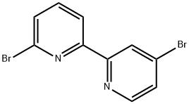 2,2'-Bipyridine, 4,6'-dibromo- Structure