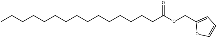 棕榈酸糠酯, 95668-36-3, 结构式