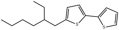 2,2'-Bithiophene, 5-(2-ethylhexyl)- Struktur