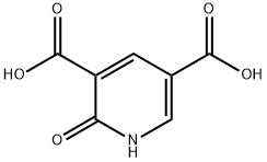 2-氧代-1,2-二氢吡啶-3,5-二羧酸 结构式